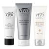 Vivo Per Lei Dead Sea Day Cream - Night Cream and Facial Peeling - Set of 3 - Anti Aging Skin Care For Men and Women- 11.09 FL OZ view 1
