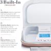 Trophy Skin MicrodermMD - At Home Microdermabrasion Kit - Anti Aging and Acne Treatment - Contains Real Diamond and Pore Extractor Tips to Rejuvenate Skin - White view 3