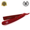 ALL RED BEARD CUT THROAT STRAIGHT BARBER RAZOR 100 BLADES Straight Razor Shave Ready Hand Made Sharpened Professional Barber Approved Cut Throat Honed Straight Edge Blade Shaving Kit view 2