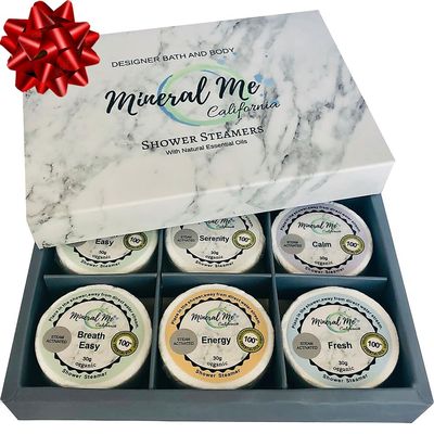 Shower Steamers Aromatherapy - Organic Natural Shower Bombs Vapor Tablets, Aromatherapy for Home Spa, Relaxing Self Care Gift for Men, Women, Stocking Stuffers, Christmas Gifts for Him, Her, Coworker