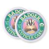 Badger Cuticle Care, 100% Organic Cuticle Cream for Natural Nail Care, Soothe & Restore Dry & Splitting Cuticles, Rich Shea Butter, Light Citrus Scent, .75oz Tin, 2-Pack view 1