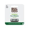 Bulldog Mens Skincare and Grooming Original Razor Blades Refills for Men, 4 Count view 1