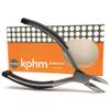 Kohm Toenail Clippers | Soft Rubber Handle for Easy Use & Precision Sharp Cutting | Thick, Fungal & Ingrown Nail Cutter for Men, Women, Seniors & Pets view 1