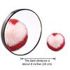 TTSAM 10X Magnifying Makeup Mirror, Round Mirror 2 Suction Cups Facial Makeup Cosmetic Absorption Shaving Home Makeup Travel Essential(Diameter 3.46 inches) view 2