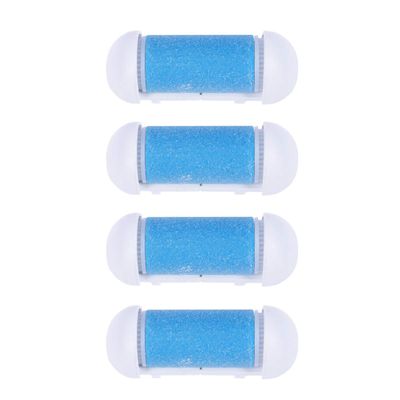 Foot Dead Skin Removal Replacement Head Cuticles Remover Head 4pcs(Blue)