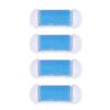 Foot Dead Skin Removal Replacement Head Cuticles Remover Head 4pcs(Blue) view 1