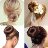 AnHua 6pcs Fashion Hair Styling Disk Hair, Donut Former Foam DIY Tool view 4