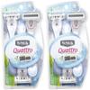 Schick Quattro Quattro for Women Sensitive Skin Disposable Razor - 3 ct - 2 pk view 1