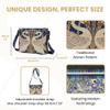 Signare Tapestry Crossbody Bag Shoulder Purse for Women In Walter Crane Swan Design (XB02-ART-WC-SWAN) view 3
