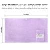 Curly Girl Towel for Women with Curls, Anti-Frizz, Absorbent, Fast Drying, Curly Hair, Microfiber Hair Drying Towel for Curls view 2