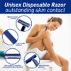 MED PRIDE Medical Razor, Double Edge Shaver (Medpride Disposable Razors | 50-Pack| Twin Blades & Easy Grip For Max Control & Smoothness| Unisex, Smooth & Comfortable Shaving Care for Men & Women) view 4
