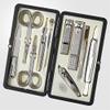 World No. 1. Three Seven (777) Travel Manicure Grooming Kit Nail Clipper Set (10 PCs, TS-2100BC), MADE IN KOREA, SINCE 1975. view 1