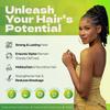 Bronner Bros Tropical Roots Firm Locking Gel - Loc & Twist Gel Ideal for Braids, Twists & Locs with Pineapple & Guava Extracts, Vitamins B5 & B12 - Strong Hold, Non-Flaking, Moisture & Shine - 6oz view 3