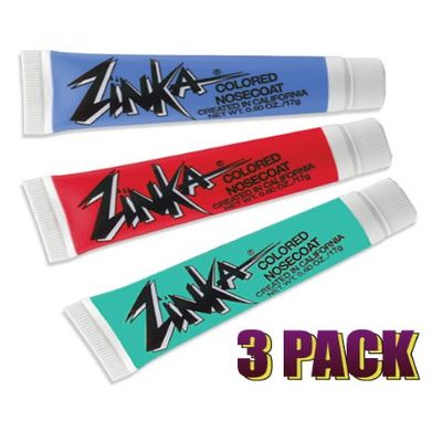 Zinka 3 Pack - Blue/Red/Teal