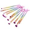 10 PCS Mermaid Blending Brushes view 1