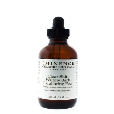Eminence Organic Skincare Clear Skin Willow Bark Exfoliating Peel, 4 Ounce