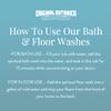 Original Botanica Bath and Floor Wash Spiritual Cleansing Negative Energy Protection Herb Purification, 8oz (Go Away Evil Bath) view 2
