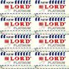 40 Lord Platinum Double Edge Razor Blades view 1