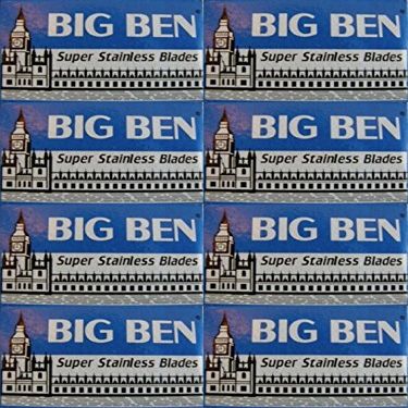 40 Big Ben Super Stainless Double Edge Razor Blades
