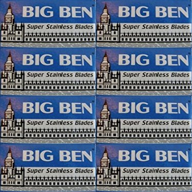 40 Big Ben Super Stainless Double Edge Razor Blades