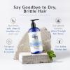 Pure Biology Hair Conditioner for Fine, Damaged Hair - Volumizing Conditioner with Biotin, Keratin, Rosemary and Argan Oils - Moisturizing Conditioner for Dry Hair and Thinning Hair Volume view 3