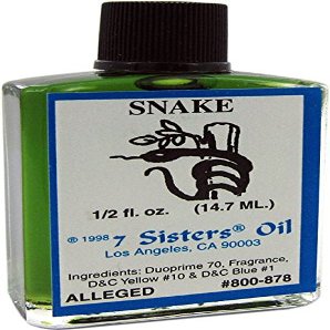 7 Sisters of New Orleans Perfumed Anointing Oil - Snake 1/2oz