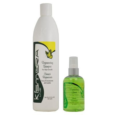 Kismera Line Regenerating Shampoo & Growth Lotion "Set"