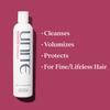 UNITE Hair - BOOSTA Shampoo - Volumizing, Sulfate-Free Shampoo for Fine, Limp Hair - Adds Volume, Body & Shine, Safe for Extensions, Vegan, Paraben-Free, 10 Fl Oz view 2