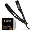 Facn Straight Razors for Men - Professional Barber Straight Edge Razor Kit with 100 Blades, Classic Stainless Steel Barbero Shaver for a Smooth & Precise Shave, Premium Barber Razor for Men's Shaving view 1