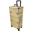 Bolla Professional Multifunction Beauty Spinner Makeup Case, Gold view 1