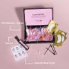 PINKZIO Lash Lift Kit Eyelash Perm Kit, Professional Eyelash Lash Curling, Semi-Permanent Curling Perming Suitable For Salon, Pink view 3