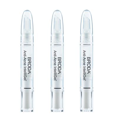 Broda Skincare Acne Spot Treatment Pen, 3 Pack Bundle