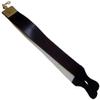 BLADE PRO Double Razor Straps | Leather & Nylon Construction | Stainless Steel Fitting | 23" x 2.5" (58.4 cm x 6.4 cm) | Essential Sharpening Tool for Barbers & Grooming Enthusiasts view 1