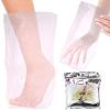 100 Counts - Paraffin Wax Thermal Mitt Liners for Hand or Foot Professional or Personal Use (PINK Color) view 1