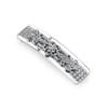 1928 Jewelry Fleur De Cristal Rectangle 2.88 Inch Hair Barrette Clip For Women (1 Pcs) view 1