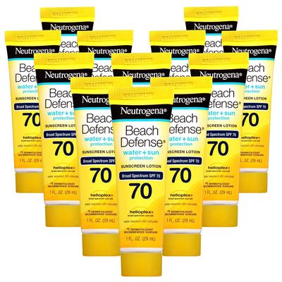 Neutrogena Beach Defense Spf#70 1 Ounce Tube (12 Pieces) (29ml)
