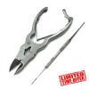 Toe Nail Clipper Heavy Duty Professional Thick Toenail Clippers Cutter Large Men HEAVY DUTY THICK TOE NAIL CLIPPER CUTTER + DUAL SIDED FILE PODIATRY TOOLS for Ingrown Nails Precision Scissors view 1