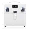 SHANY Color Matters - Makeup Travel Case Nail Accessories Organizer and Makeup Train Case - Makeup Storage Box - White Lily view 1