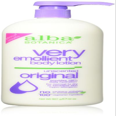 Alba Botanica Very Emollient Body Lotion Unscented - 32 fl oz