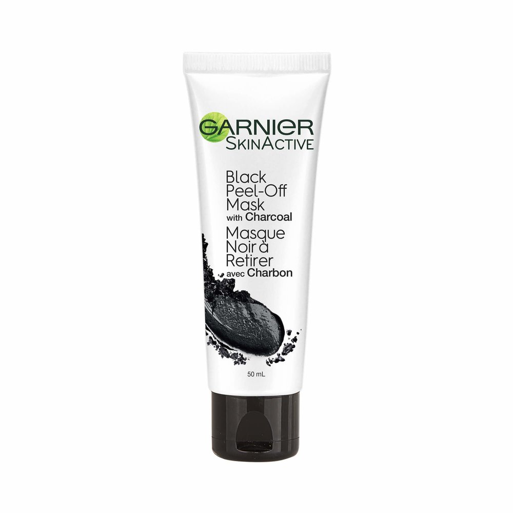 Garnier Black Peel Off Mask With Charcoal Facial Treatments 1.7 fl oz, Clean+