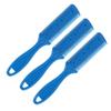 3pcs Hair Cutter Comb Double Side Haircut Scissors Metal Blade Razor Plastic Hair Comb Cutter Trimmer with Stainless Steel Blade Hair Shaper Razor for Both Long and Short Hair (Blue) view 1