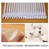 200Pcs Cotton Swabs Double Tipped Cotton Buds Spiral Head Multipurpose Safe Highly Absorbent Hygienic Cleaning Sterile Sticks view 3