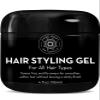 Pure Body Naturals Hair Gel for Men, Natural Ingredients with Hydrating Aloe For Firm, Healthy Hair, 4 Fl Oz view 1