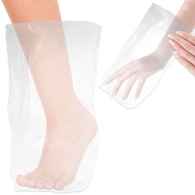4000 Counts - Pana Paraffin Wax or Plastic Bath Liners for Hand or Foot Professional or Personal Use, 15 x 10 Inches