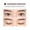BOM COSMETICS Wonderproof Pen Eyeliner #02 Wonder Brown 0.6g liquid eyeliner with thin tip for a clear coloration, water & oil proof, paraben free, smudge-proof lines, Korean Makeup view 2