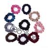 10 PCS Women Velvet Hair Ropes Scrunchies Hair Tie Elastic Bands Ponytail Holders Hair Band (Colour Random) view 1