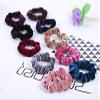 10 PCS Women Velvet Hair Ropes Scrunchies Hair Tie Elastic Bands Ponytail Holders Hair Band (Colour Random) view 4