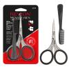 Revlon Men's Beard Grooming Kit, Mustache Trimming Scissors and Facial Hair Comb, Travel Essentials, Stainless Steel Blade, 1 pack view 1