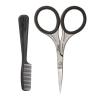 Revlon Men's Beard Grooming Kit, Mustache Trimming Scissors and Facial Hair Comb, Travel Essentials, Stainless Steel Blade, 1 pack view 2