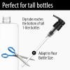 Bar5F Pump for 33.8-Oz Shampoo and Conditioner Liter Bottles (Fits 1" inch Bottle Neck 28/410) 2-Pack view 3